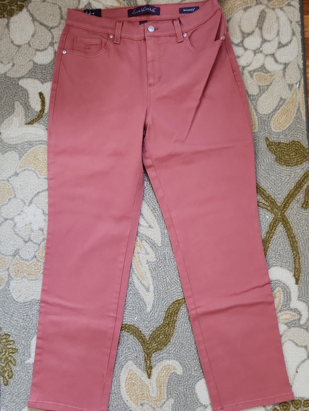 Gloria Vanderbilt Amanda Jeans Pants Size 8 Short NWT💗 - Picture 2 of 16